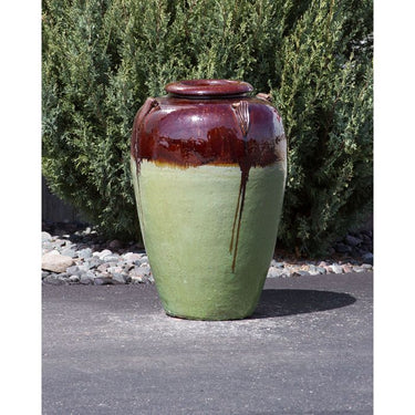 Amphora FNT3395 Ceramic Vase Complete Fountain Kit Vase Fountain Blue Thumb